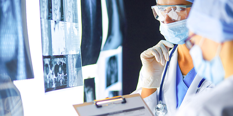 Radiology related critical care