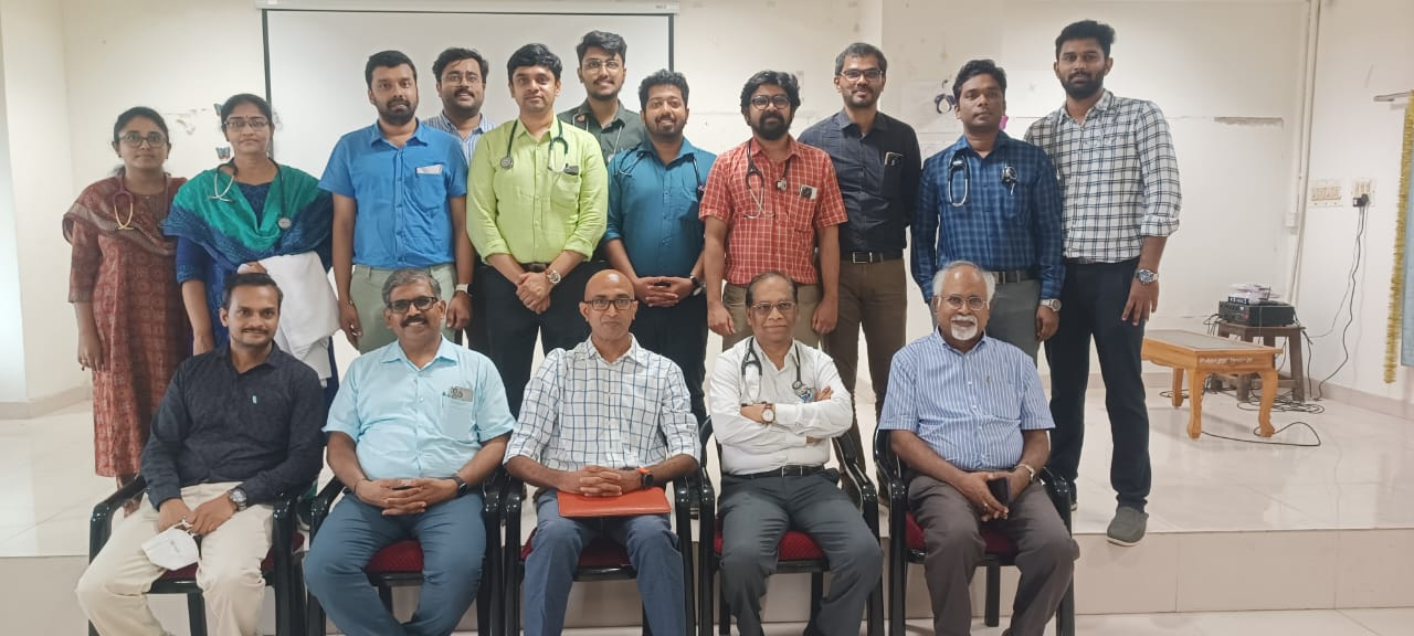 Prof A V Ramanan and  Prof Sathish